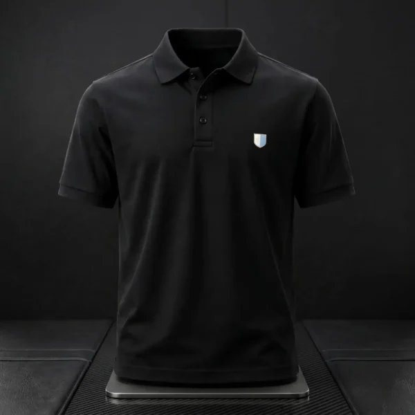 Royal black Polo t-shirt