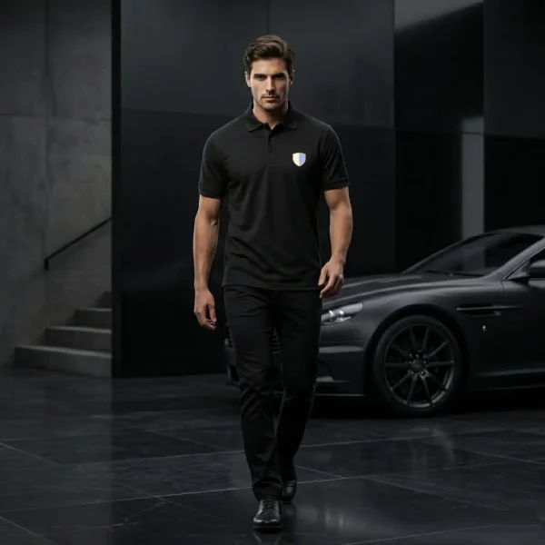 man-walking-wearing-black-polo-t-shirt-with-embroidered-logo-premium-casual-style